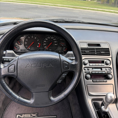 1991 Acura NSX in Berlina Black over Black