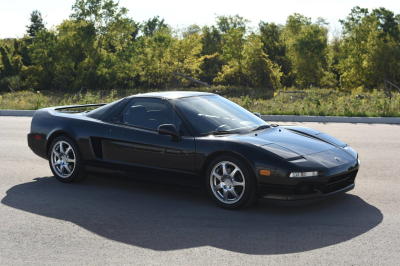 1991 Acura NSX in Berlina Black over Black