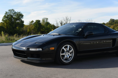 1991 Acura NSX in Berlina Black over Black