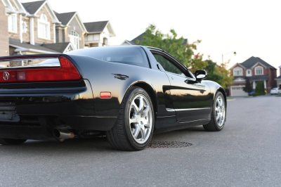 1991 Acura NSX in Berlina Black over Black