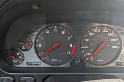 1991 Acura NSX in Berlina Black over Black