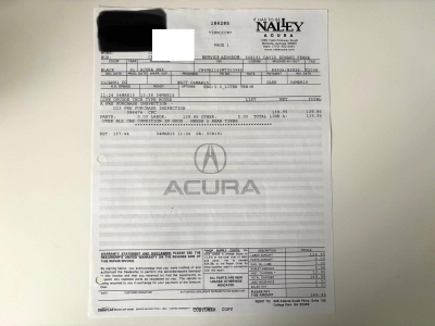 1991 Acura NSX in Berlina Black over Black