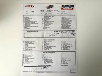 1991 Acura NSX in Berlina Black over Black