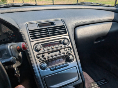 1991 Acura NSX in Berlina Black over Black