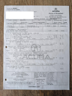 1991 Acura NSX in Berlina Black over Black