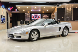 1991 Acura NSX in Sebring Silver over Black