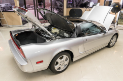1991 Acura NSX in Sebring Silver over Black