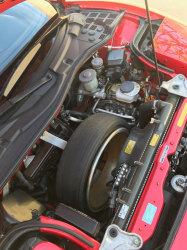 1991 Acura NSX in Formula Red over Ivory