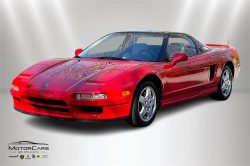 1991 Acura NSX in Formula Red over Ivory