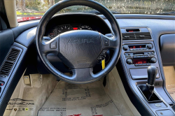 1991 Acura NSX in Formula Red over Ivory