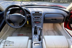 1991 Acura NSX in Formula Red over Ivory