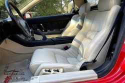 1991 Acura NSX in Formula Red over Ivory