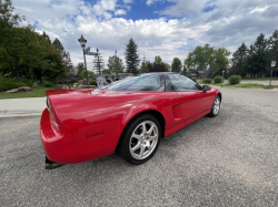 1991 Acura NSX in Formula Red over Ivory
