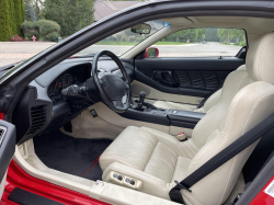 1991 Acura NSX in Formula Red over Ivory