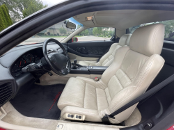 1991 Acura NSX in Formula Red over Ivory
