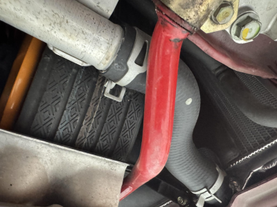 1991 Acura NSX in Formula Red over Ivory