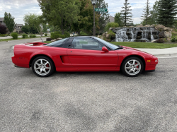 1991 Acura NSX in Formula Red over Ivory