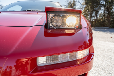 1991 Acura NSX in Formula Red over Ivory