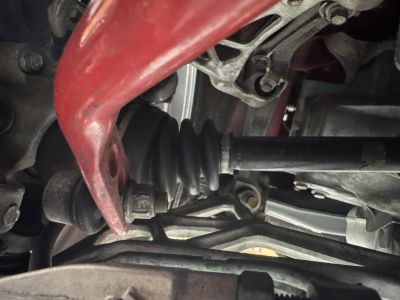 1991 Acura NSX in Formula Red over Ivory