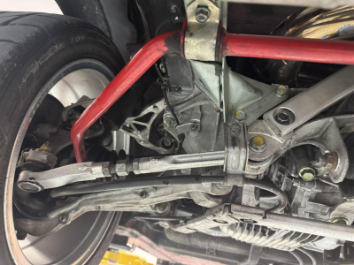 1991 Acura NSX in Formula Red over Ivory