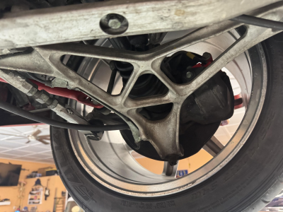 1991 Acura NSX in Formula Red over Ivory