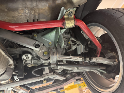 1991 Acura NSX in Formula Red over Ivory