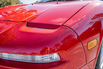 1991 Acura NSX in Formula Red over Ivory