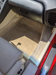 1991 Acura NSX in Formula Red over Ivory