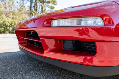 1991 Acura NSX in Formula Red over Ivory
