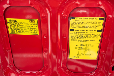 1991 Acura NSX in Formula Red over Ivory