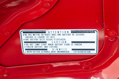 1991 Acura NSX in Formula Red over Ivory