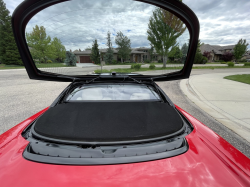 1991 Acura NSX in Formula Red over Ivory
