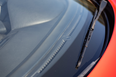1991 Acura NSX in Formula Red over Ivory