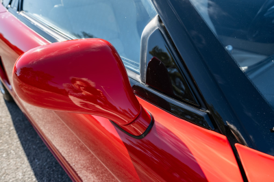 1991 Acura NSX in Formula Red over Ivory
