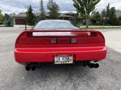 1991 Acura NSX in Formula Red over Ivory