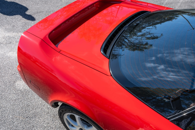 1991 Acura NSX in Formula Red over Ivory