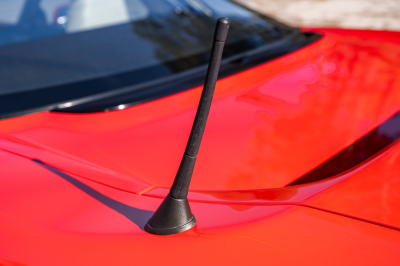 1991 Acura NSX in Formula Red over Ivory