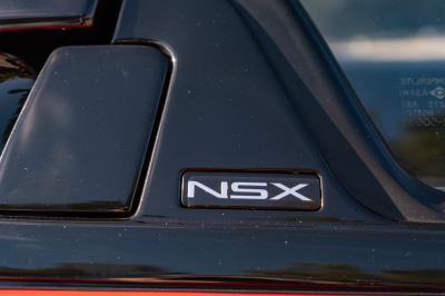 1991 Acura NSX in Formula Red over Ivory