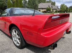1991 Acura NSX in Formula Red over Ivory