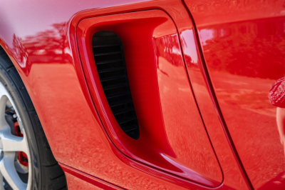 1991 Acura NSX in Formula Red over Ivory