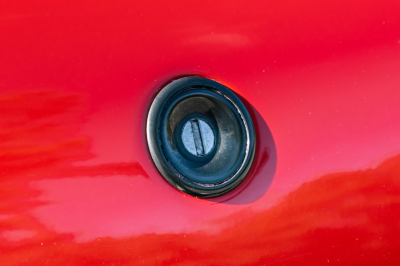 1991 Acura NSX in Formula Red over Ivory