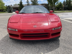 1991 Acura NSX in Formula Red over Ivory