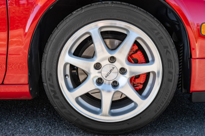 1991 Acura NSX in Formula Red over Ivory