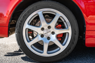 1991 Acura NSX in Formula Red over Ivory