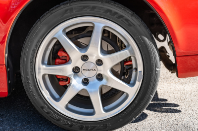 1991 Acura NSX in Formula Red over Ivory