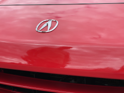 1991 Acura NSX in Formula Red over Ivory