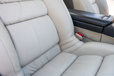 1991 Acura NSX in Formula Red over Ivory