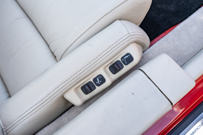 1991 Acura NSX in Formula Red over Ivory