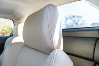 1991 Acura NSX in Formula Red over Ivory