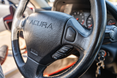 1991 Acura NSX in Formula Red over Ivory